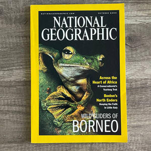 WILD GLIDERS OF BORNEO - NATIONAL GEOGRAPHIC [ OCTOBER 2000 ]